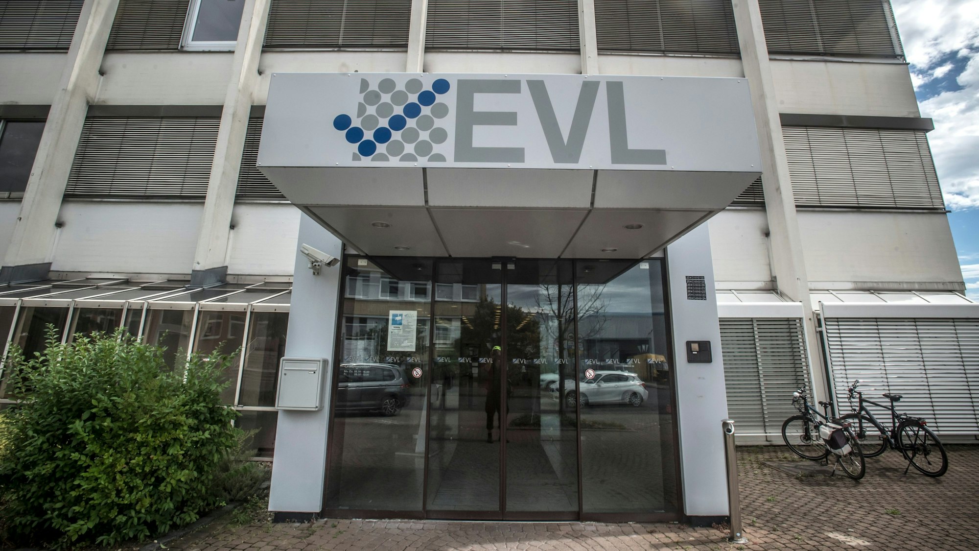 Das EVL-Verwaltungsgebäude am Overfeldweg. Foto: Ralf Krieger
