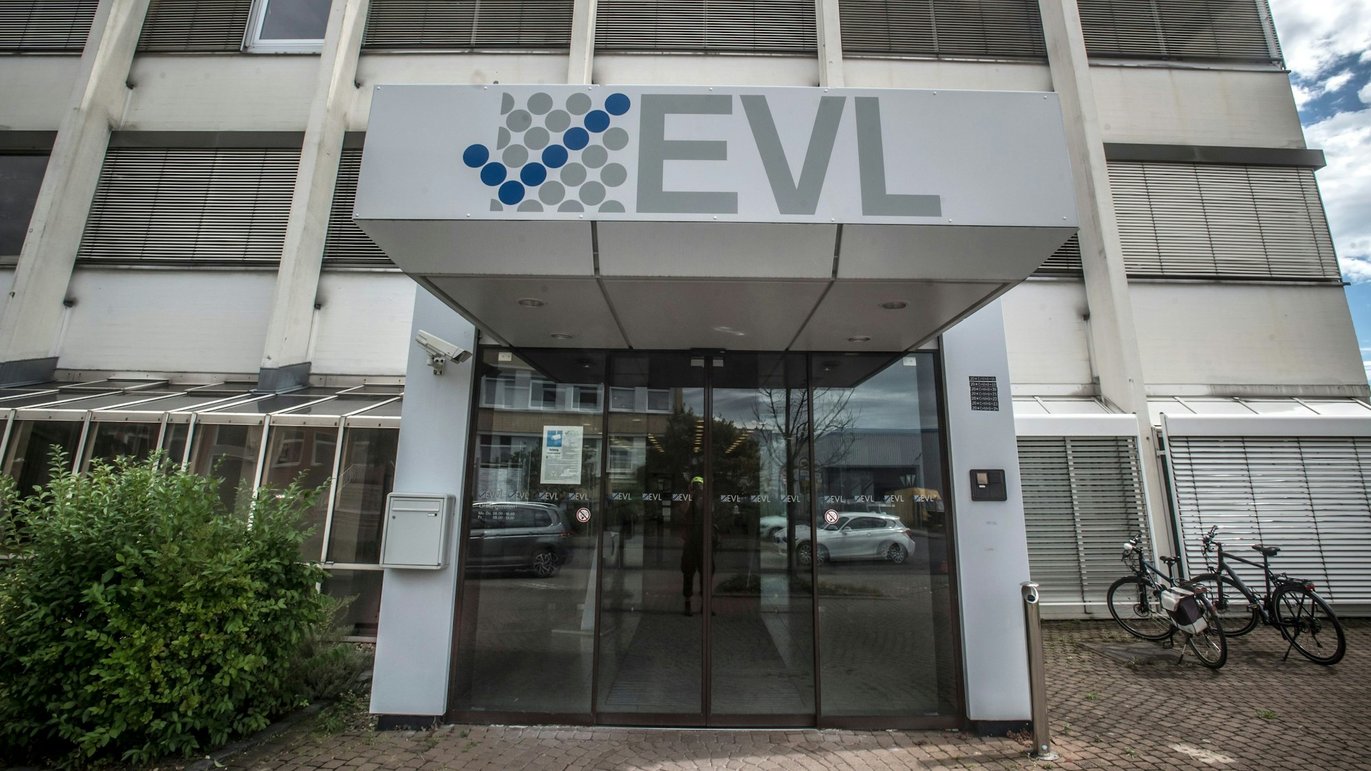 Das EVL-Verwaltungsgebäude am Overfeldweg.