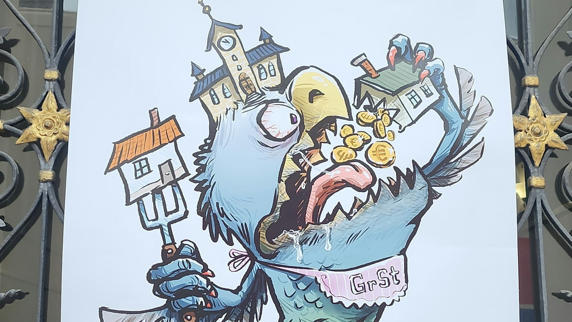 So sieht für den Verein Haus und Grund das Grundsteuermonster aus.