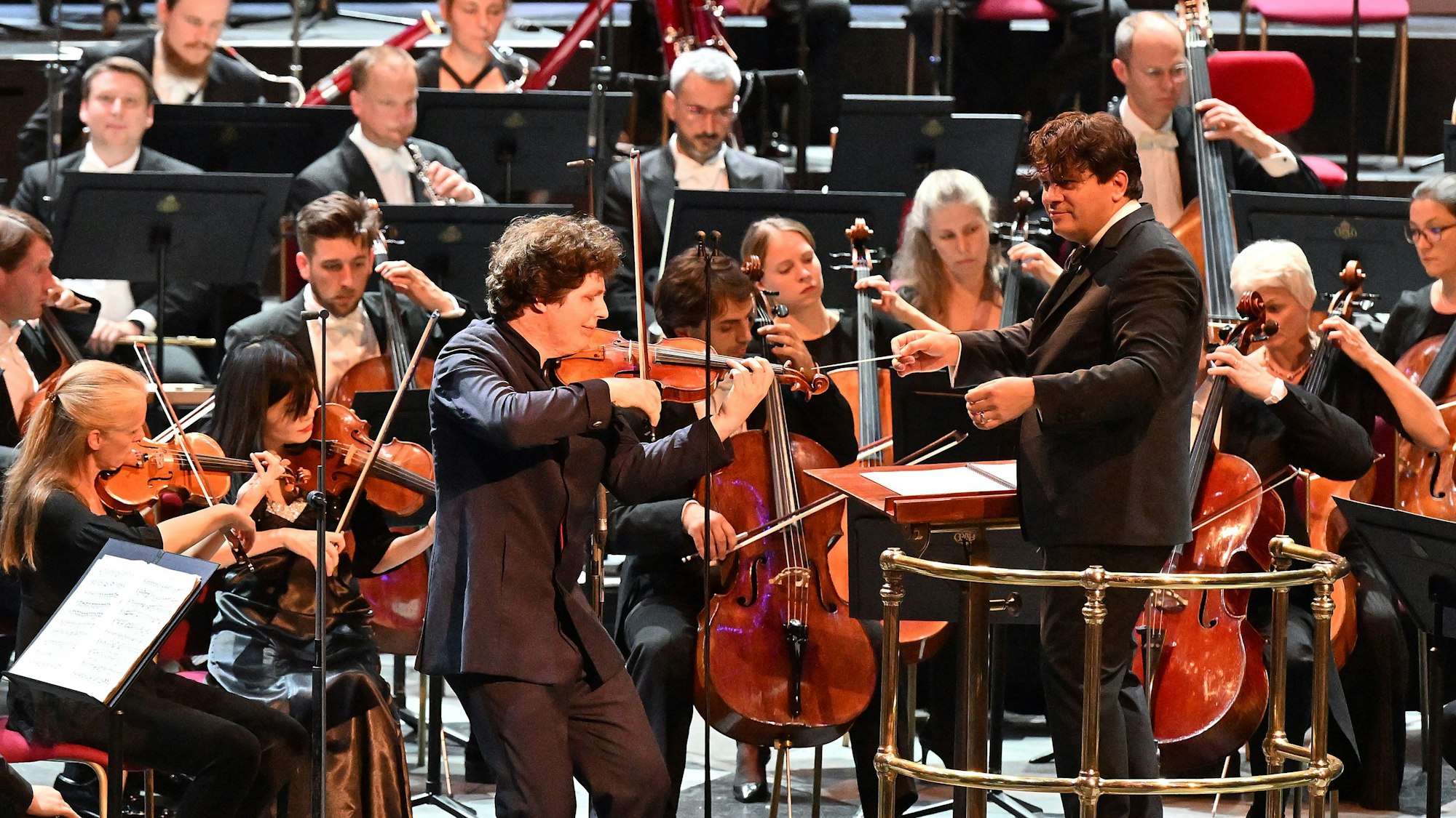 Das WDR-Sinfonieorchester bei einem Auftritt in London.