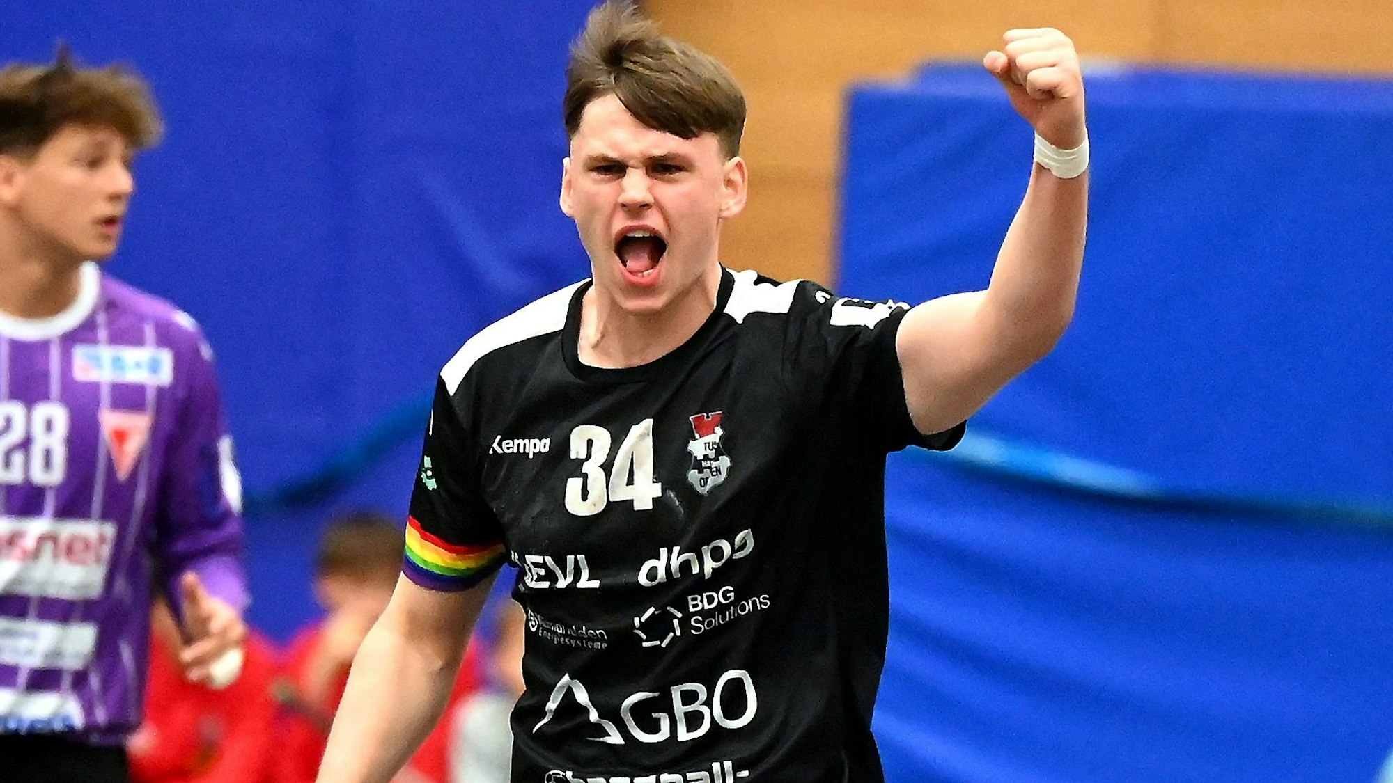 27.09.2024, Handball-Longericher SC Köln - TuS Opladen
Tor für Opladen
Maximilian Schmidt (Opladen)
Foto: Uli Herhaus