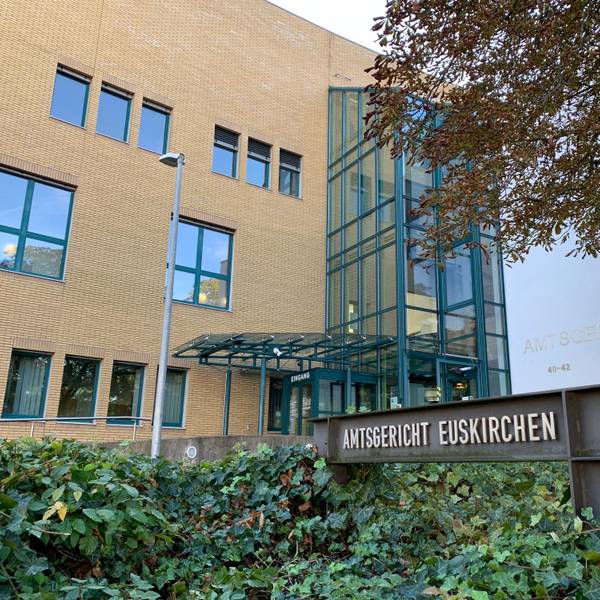 Außenansicht des Gerichtsgebäudes in Euskirchen.