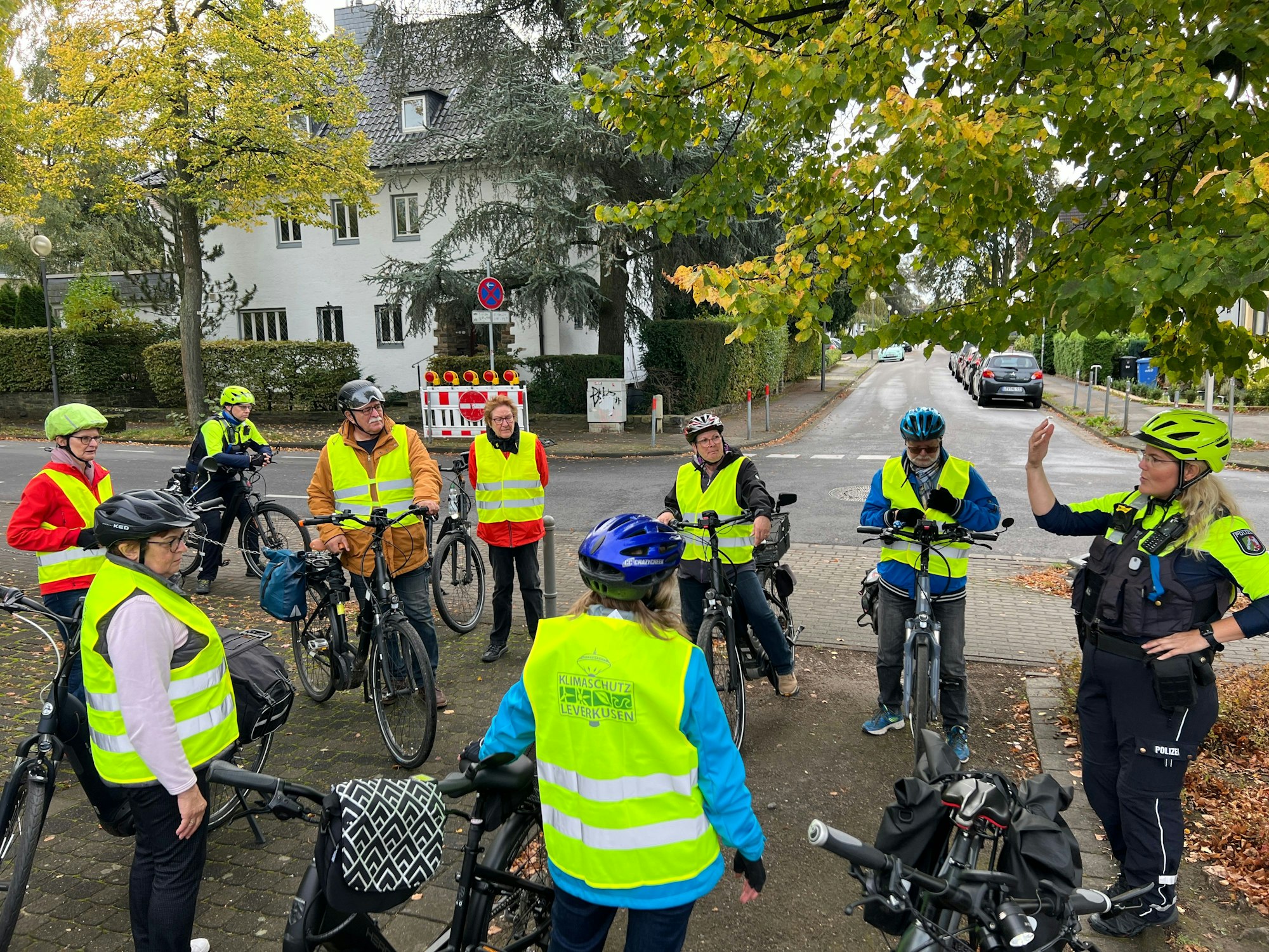 Seniorensicherheitsfahrt in Leverkusen