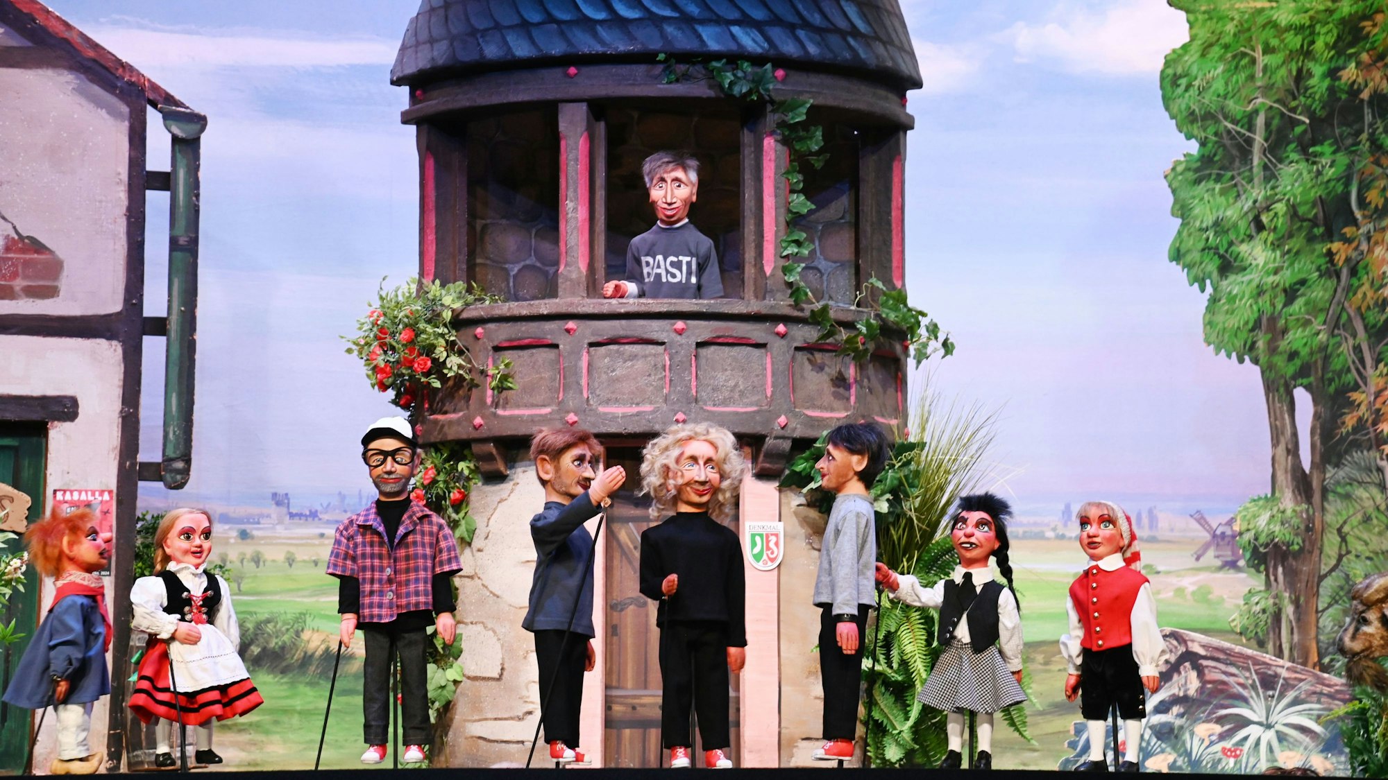 Das Bild zeigt ein Theaterstück für Kinder in Kooperation mit der Musikband Kasalla.
