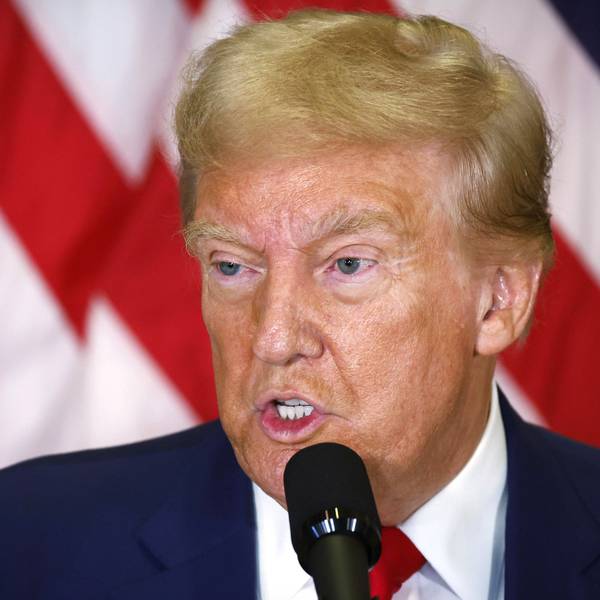 Donald Trump bei einer Pressekonferenz im September 2024.