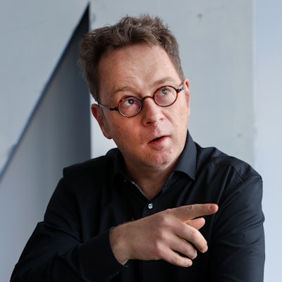 15.03.2023, Köln: Interview mit dem Schiedsrichter-Experten Alex Feuerherdt.
Foto: Michael Bause