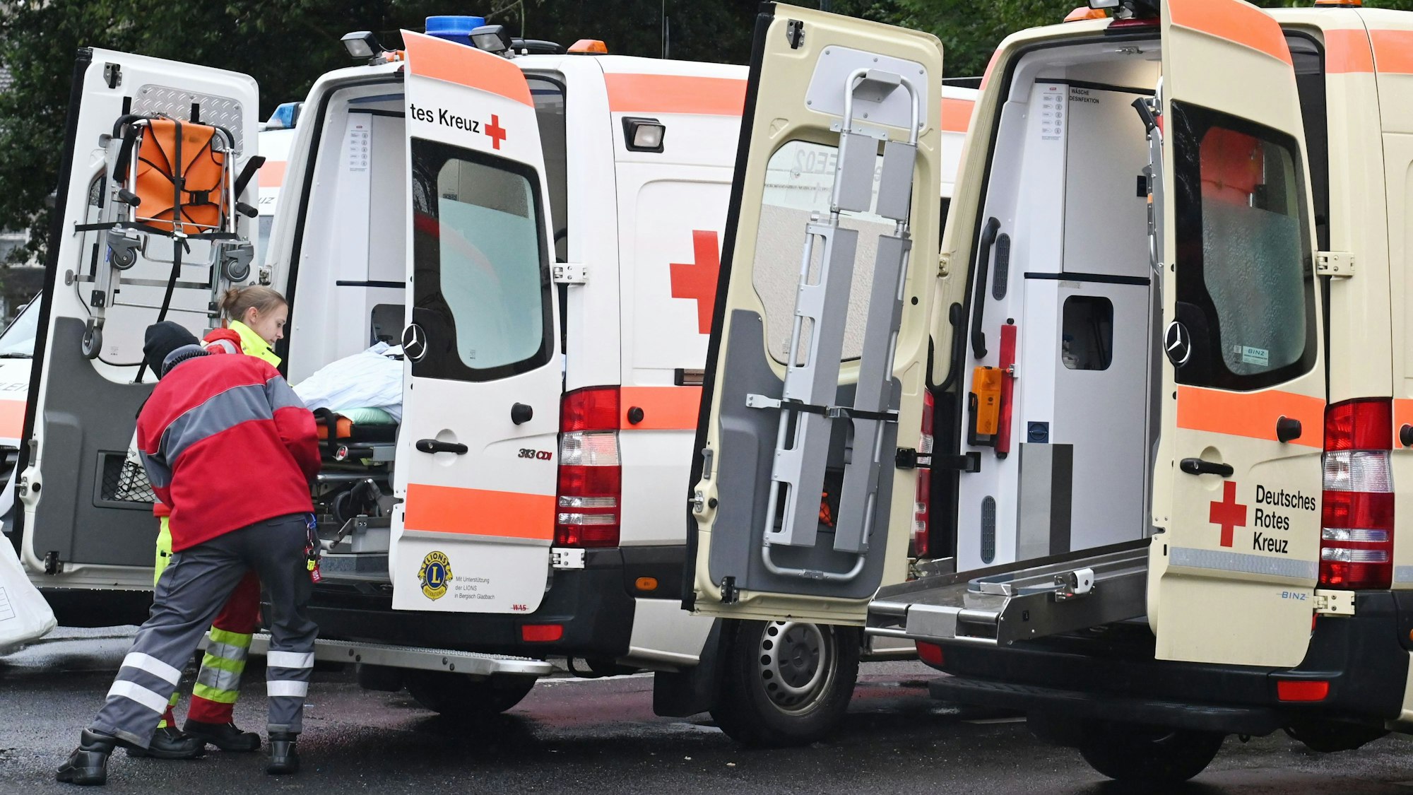 Die Evakuierung der Normalstationen im Krankenhaus Merheim wurde am Mittwochabend (9. Oktober 2024) abgeschlossen.