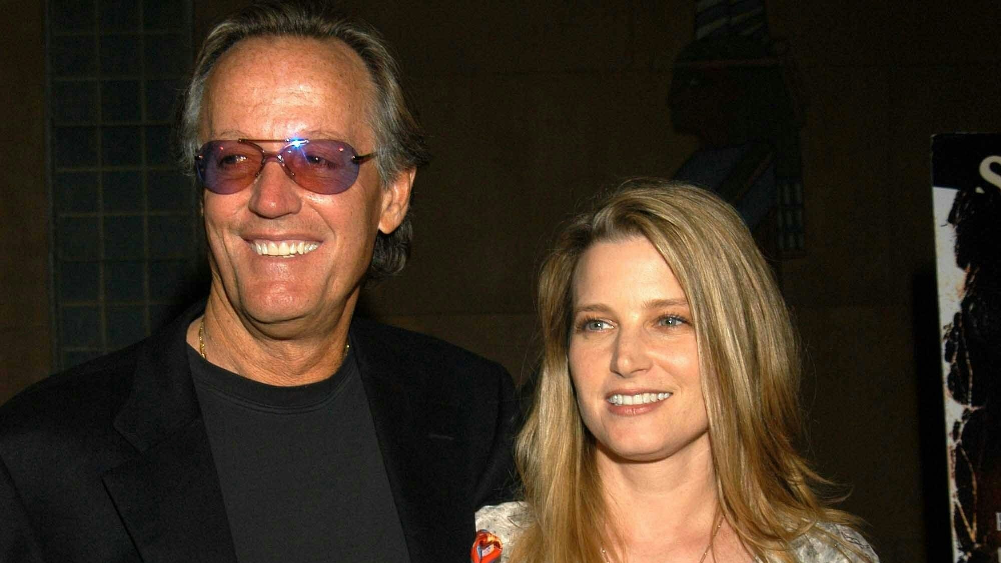 Peter Fonda und Tochter Bridget Fonda.