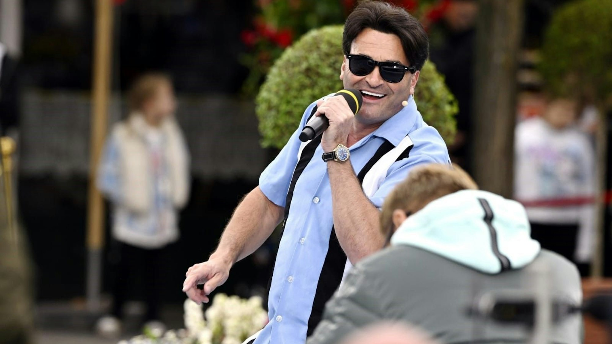 Playa Charlie nennt sich der Schlagersänger Pedro Lopez Martinez. Ausschnitt aus dem Vorsingen vor der DSDS-Jury