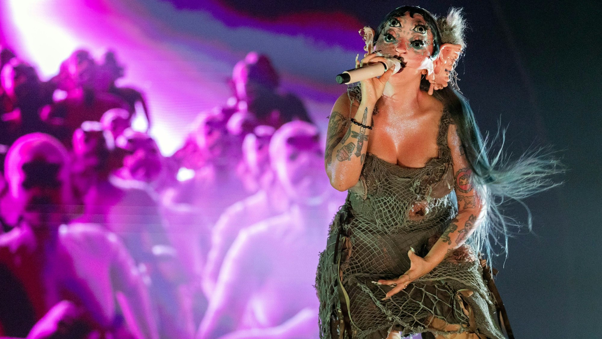 10.10.2024, Köln: Konzert von Melanie Martinez in der Lanxess-Arena.