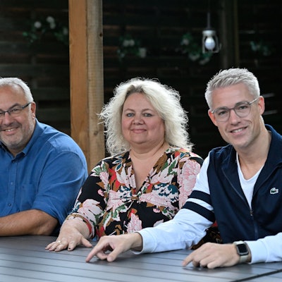 Die Fraktionschefs Erik Pregler (FDP, l.), Petra Zinke (SPD) und Yannick Steinbach (Fors-Park) suchen zur Kommunalwahl 2025 eine gemeinsame Plattform.