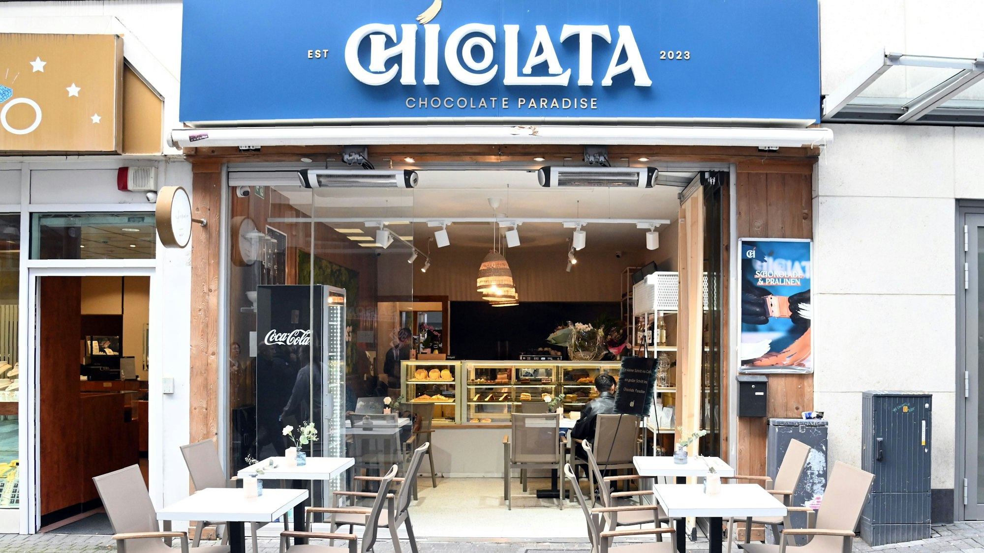 Chicolata an der Minoritenstraße, Außenansicht