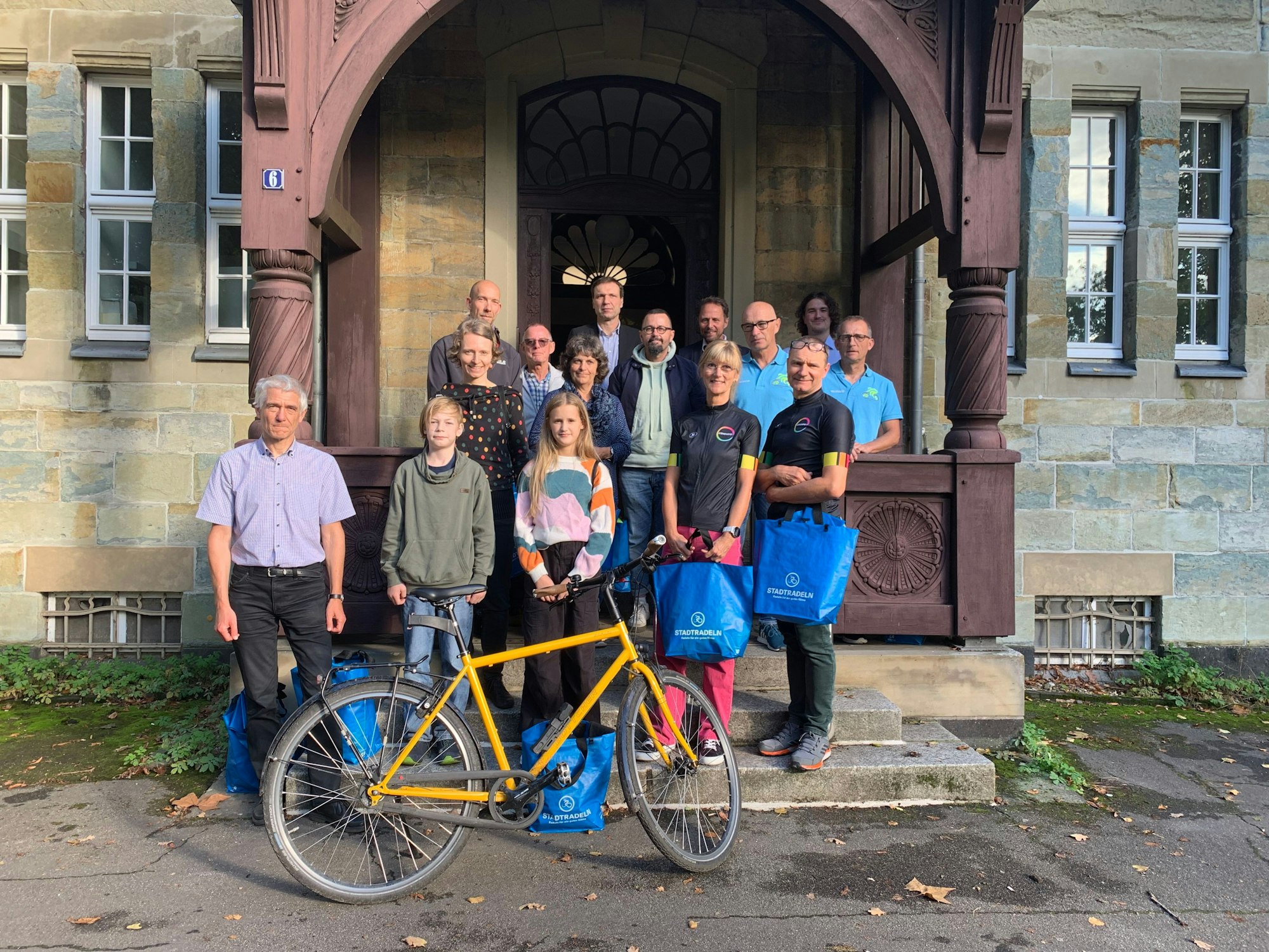 Stadtradelnteam wurde geehrt. Copyright: Johannes Mönch