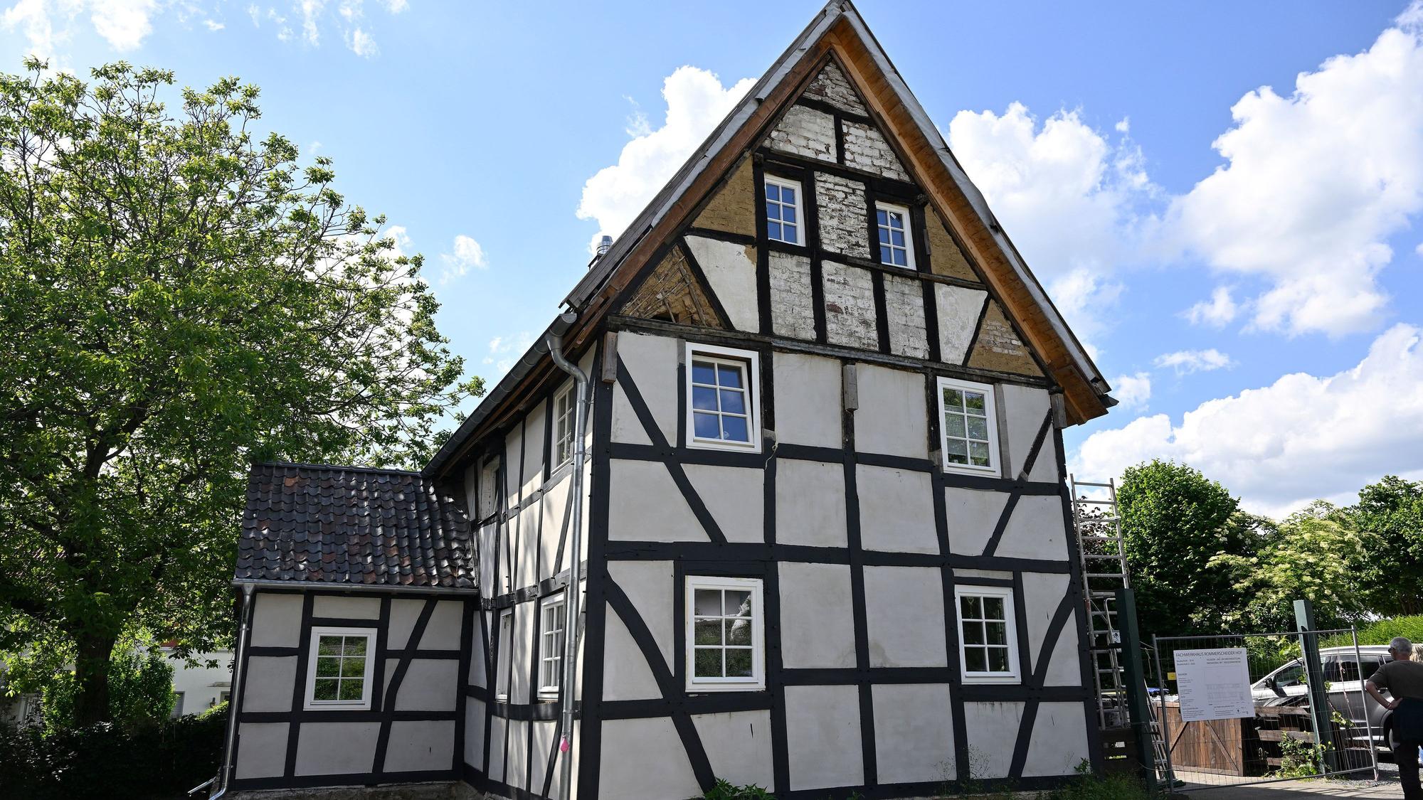 Ein altes Fachwerkhaus.