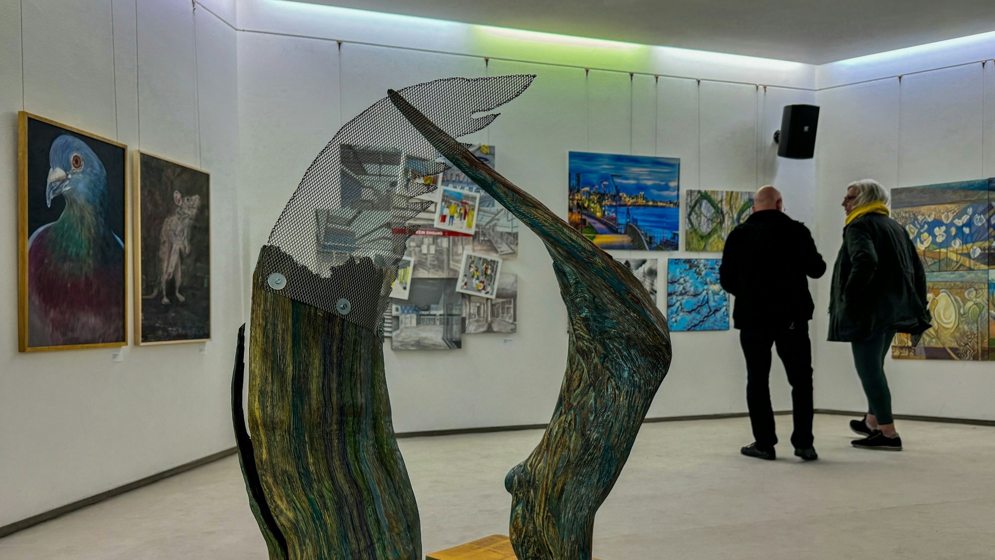 Alle Kunstwerke an den 80 Orten zu entdecken, war in dieser Nacht gar nicht möglich – aber auch nicht das Ziel.