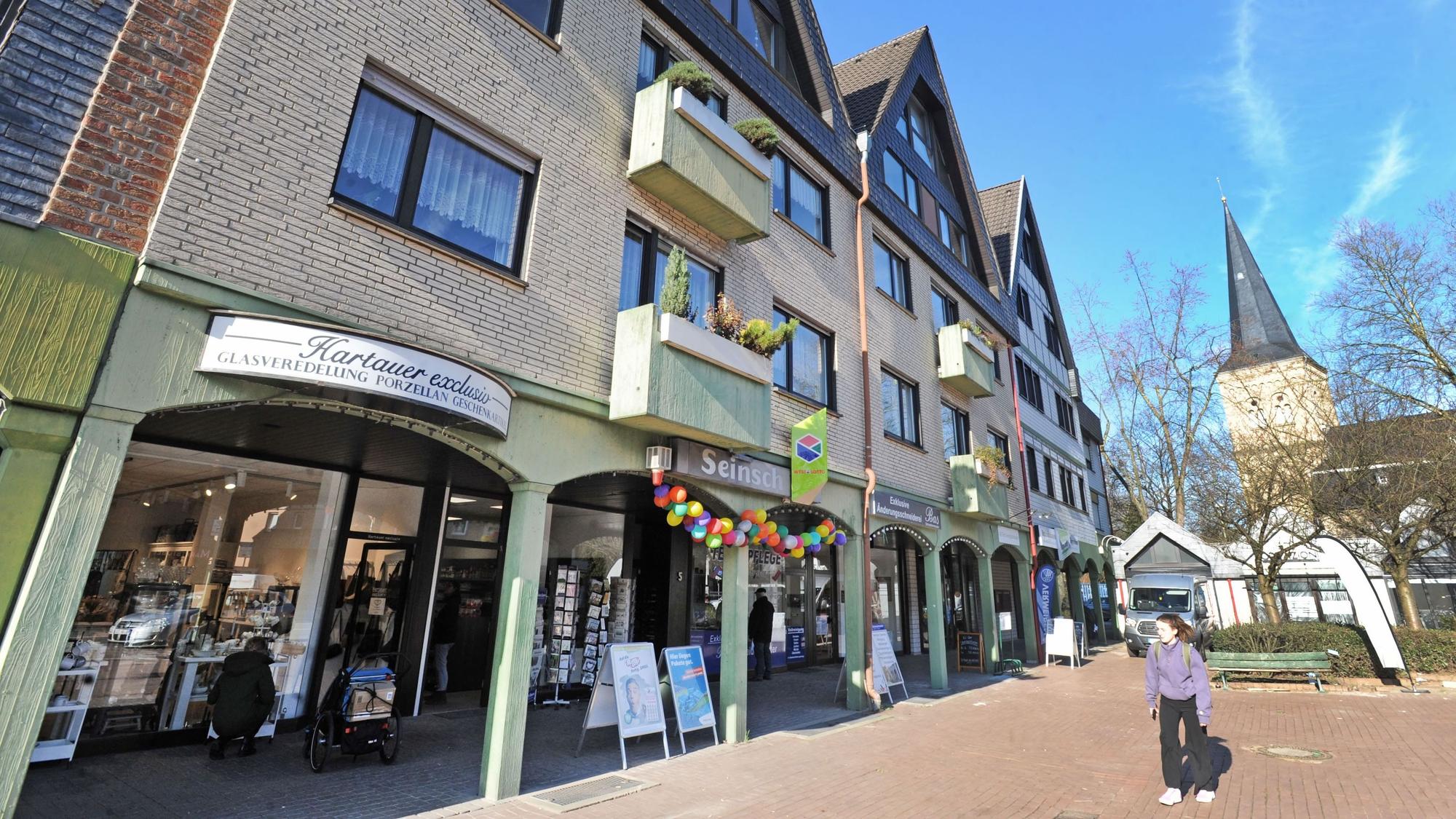 Leichlinger Geschäfte in der Markt- und Gartenstraße