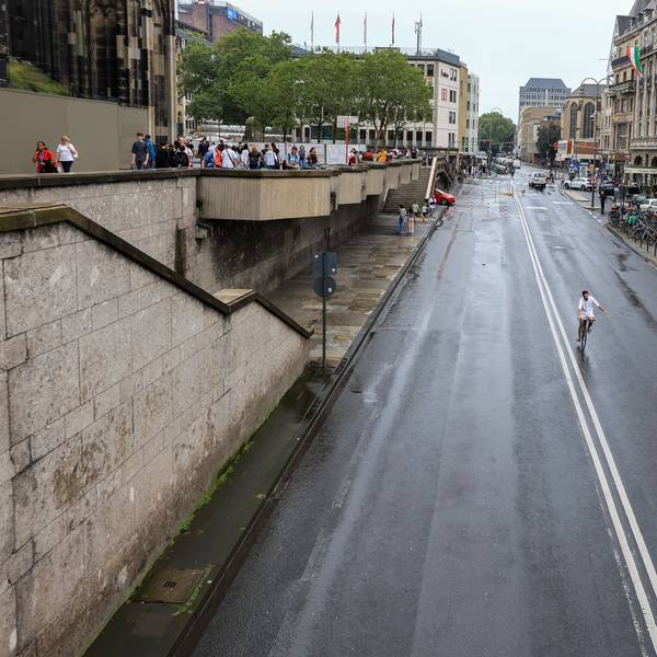 Keine Radständer: Die Trankgasse ohne die Abstellanlagen für Räder.