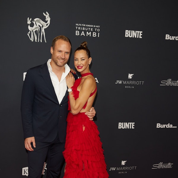 Alessandra Meyer-Wölden und der Kölner Unternehmer Alexander Müller bei ihrem ersten gemeinsamen öffentlichen Auftritt auf einer Spendengala.