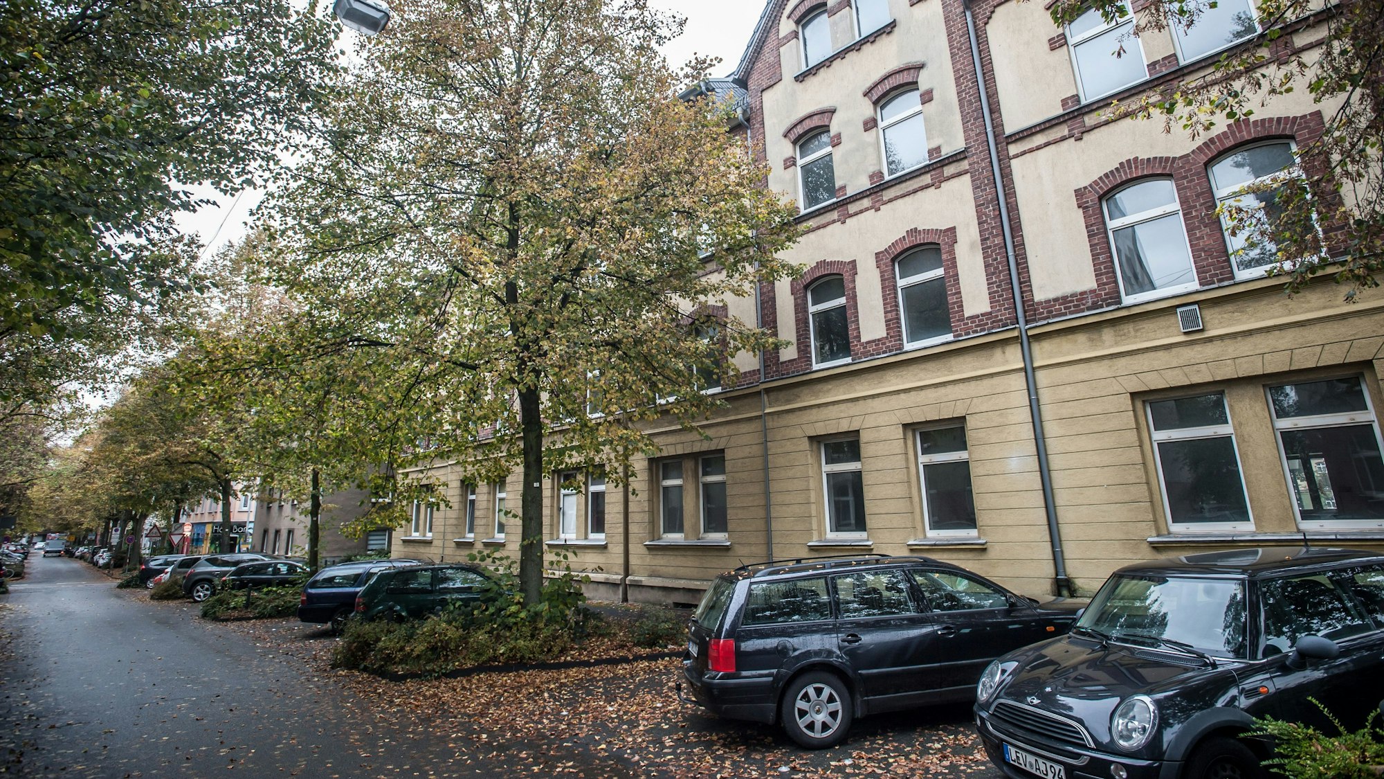 Die Eisenbahnersiedlung in der Opladener Neustadt.