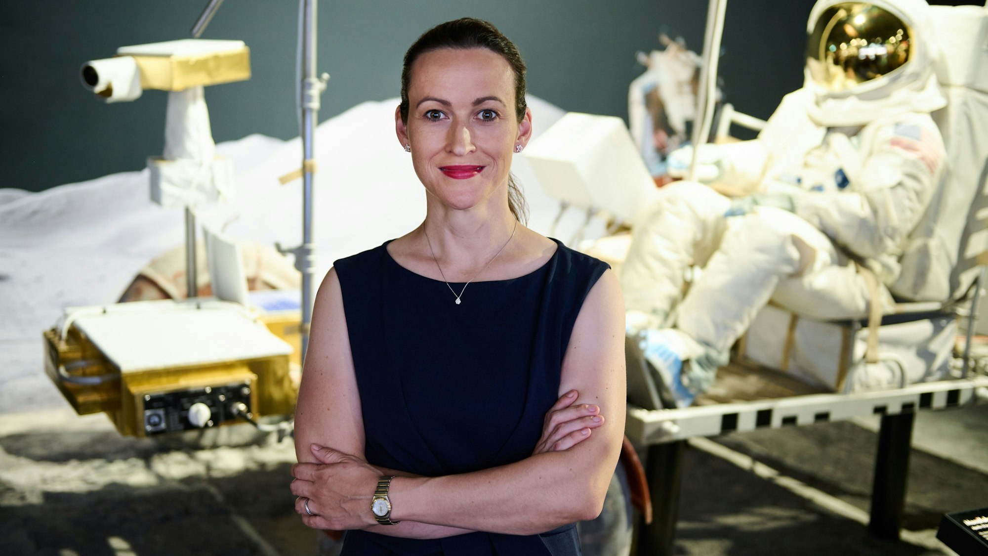 Nicola Winter ist eine gefragte Speakerin in Unternehmen. Sie spricht dort unter anderem über das, was sie beim Militär gelernt hat: Krisenmanagement und gute Führung.