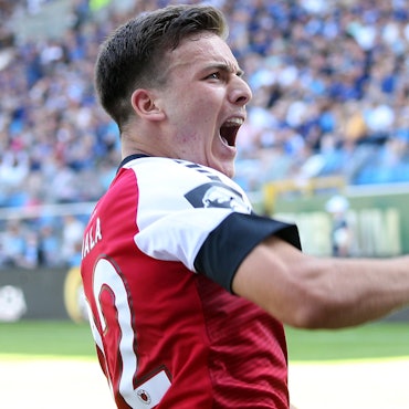 Said El Mala im Trikot des FC Viktoria Köln