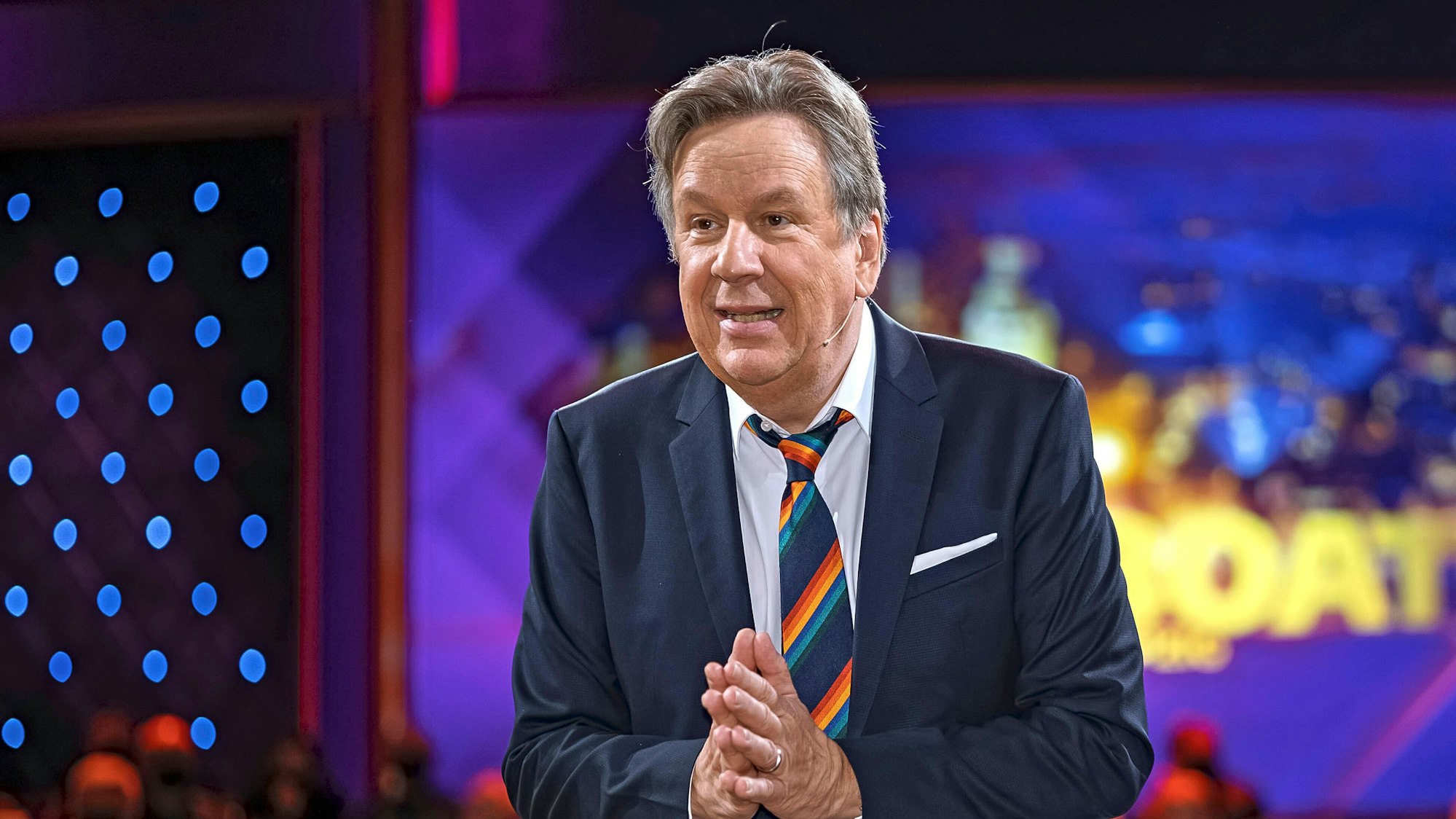 Moderator Jörg Kachelmann hat für die Äußerungen beziehungsweise das Verhalten von Thomas Gottschalk kein Verständnis. (Archivbild)