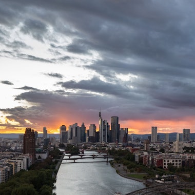 Die Europäische Zentralbank (EZB) in Frankfurt am Main.