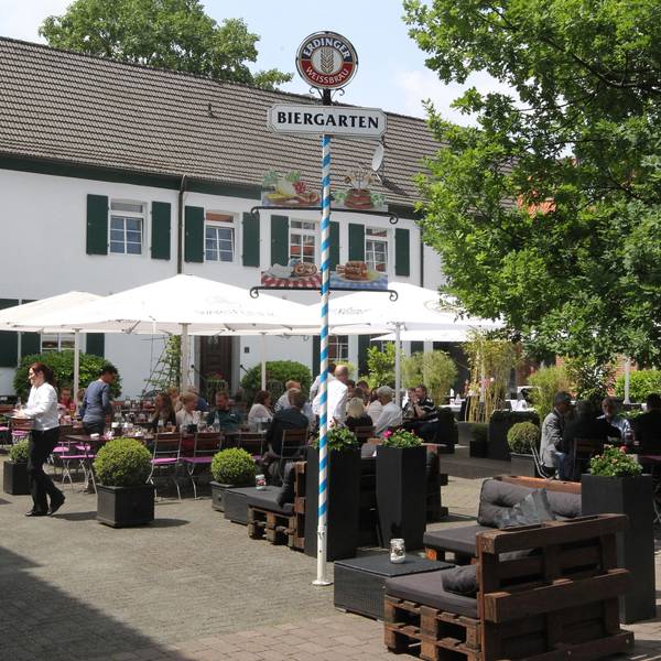 Der Clostermanns Hof in Niederkassel freut sich über wachsende Gästezahlen, nicht nur wegen seines Biergartens. Vor allem Tagungsgäste sorgen für eine gute Auslastung des Hotels.