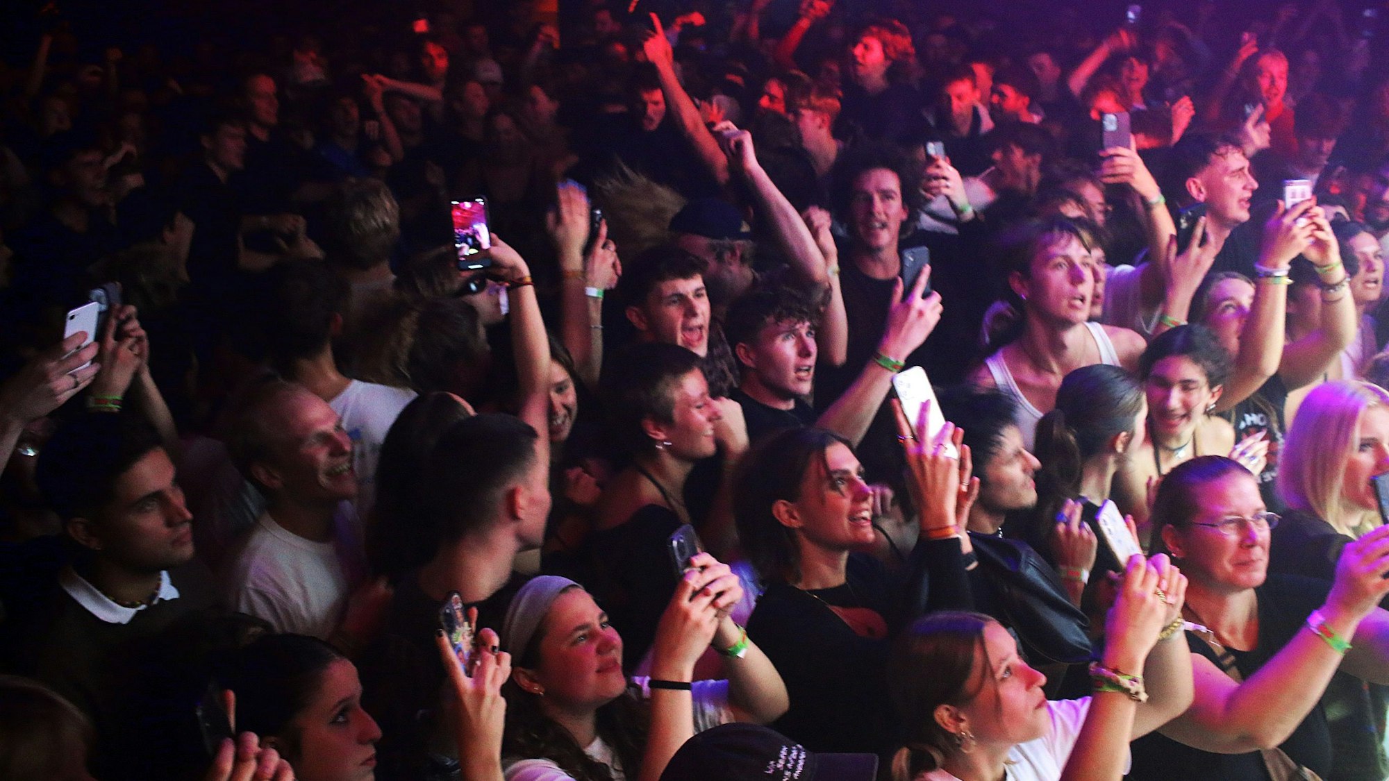 Das überwiegend junge Publikum bei der Cologne Music Week