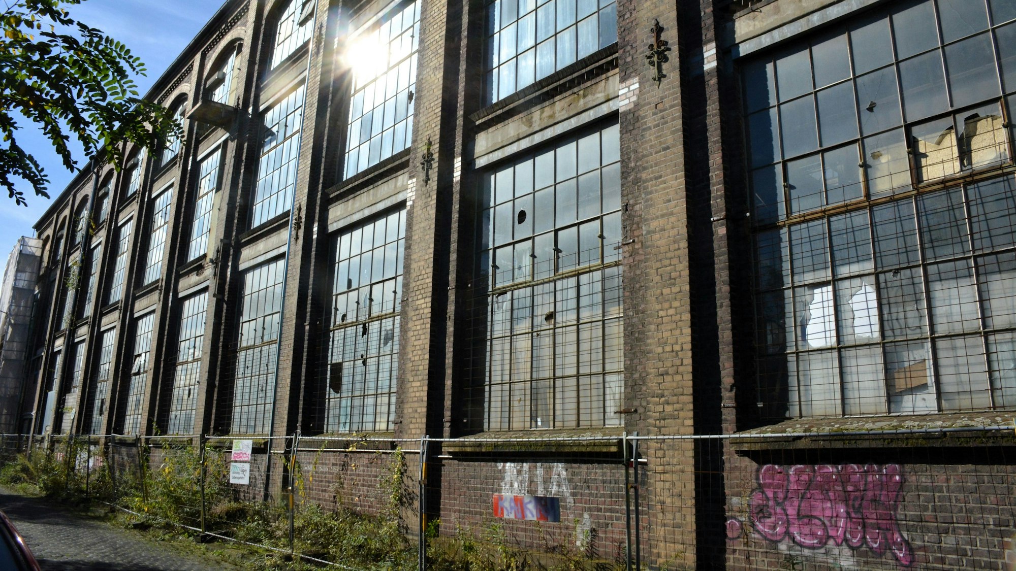 Die Hallen 75 bis 77 an der Neuerburgstraße (Archivbild).