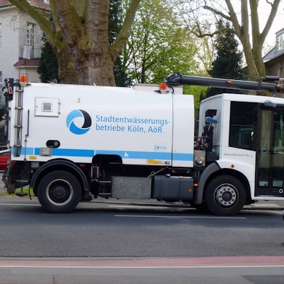 Fahrzeug der Stadtentwässerungsbetriebe Köln