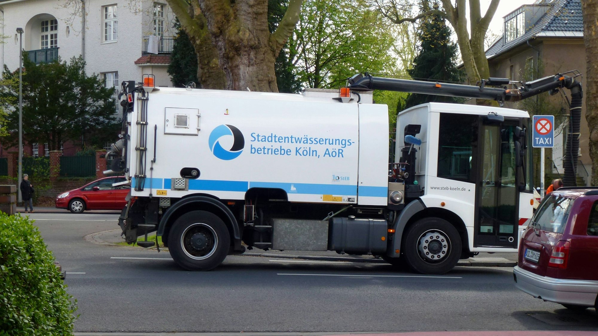 Fahrzeug der Stadtentwässerungsbetriebe Köln