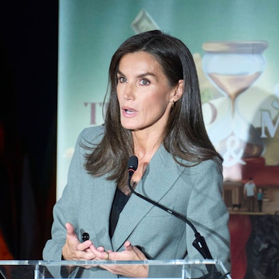 Königin Letizia spricht über Bedeutung der psychischen Gesundheit.