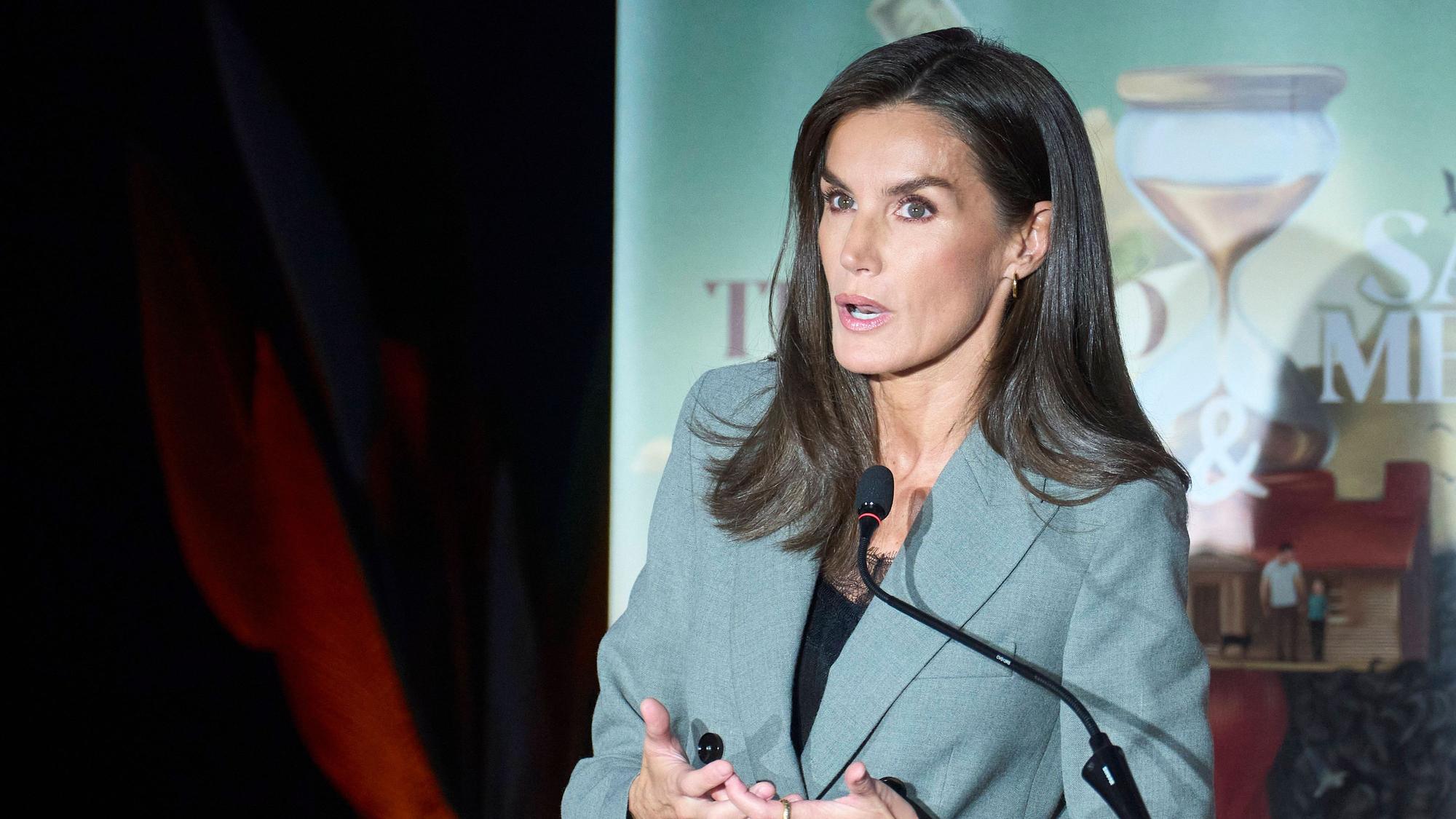 Königin Letizia spricht über Bedeutung der psychischen Gesundheit.