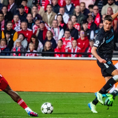 Patrik Schick Bayer Leverkusen FOOTBALL : Stade Brestois vs Bayer Leverkusen - Ligue des Champions - 3ére Journée - 23/10/2024 BaptisteAutissier/Panoramic PUBLICATIONxNOTxINxFRAxBEL