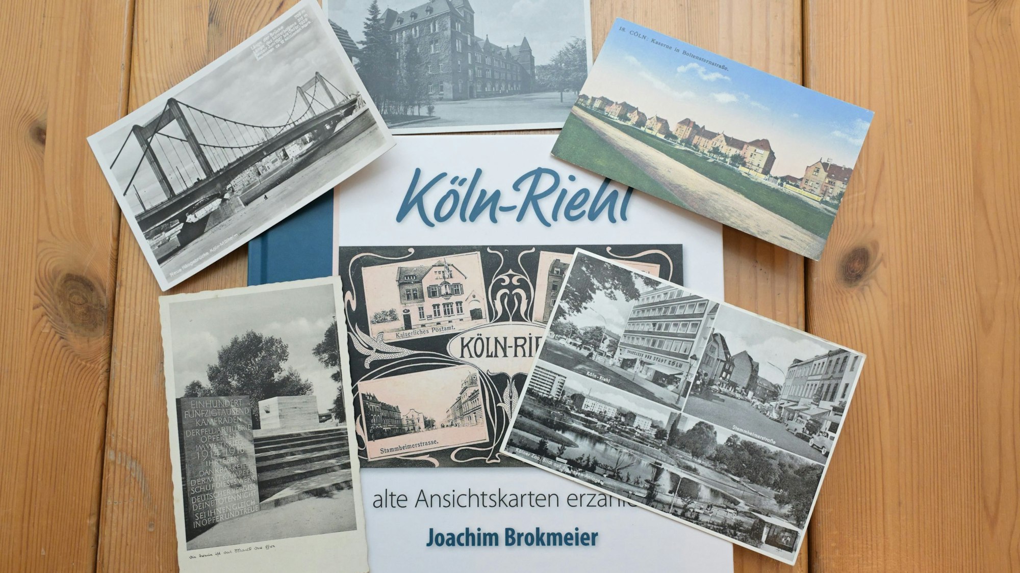 Historische Postkarten von Riehl von Joachim Brokmeier.