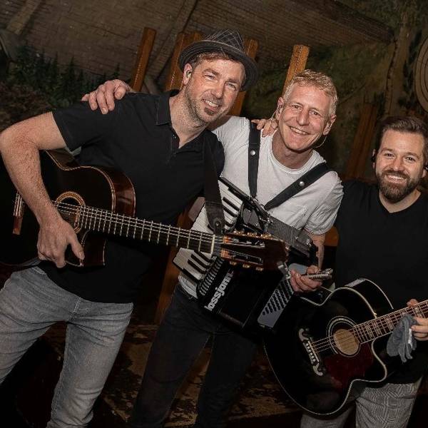 Lossjonn, das sind (von links) Christoph „Chissie“ Rüßmann, Markus Remmel und Stefan Frösler.