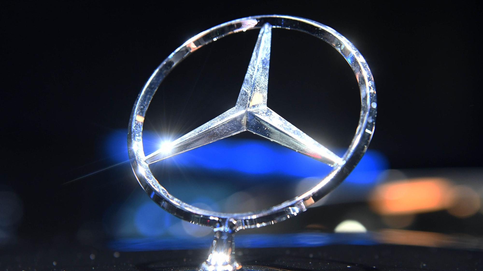 Ein Mercedes-Stern