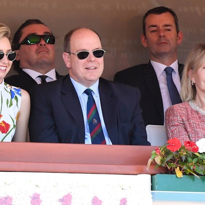 Jazmin Grace Grimaldi und ihr Vater Fürst Albert von Monaco.