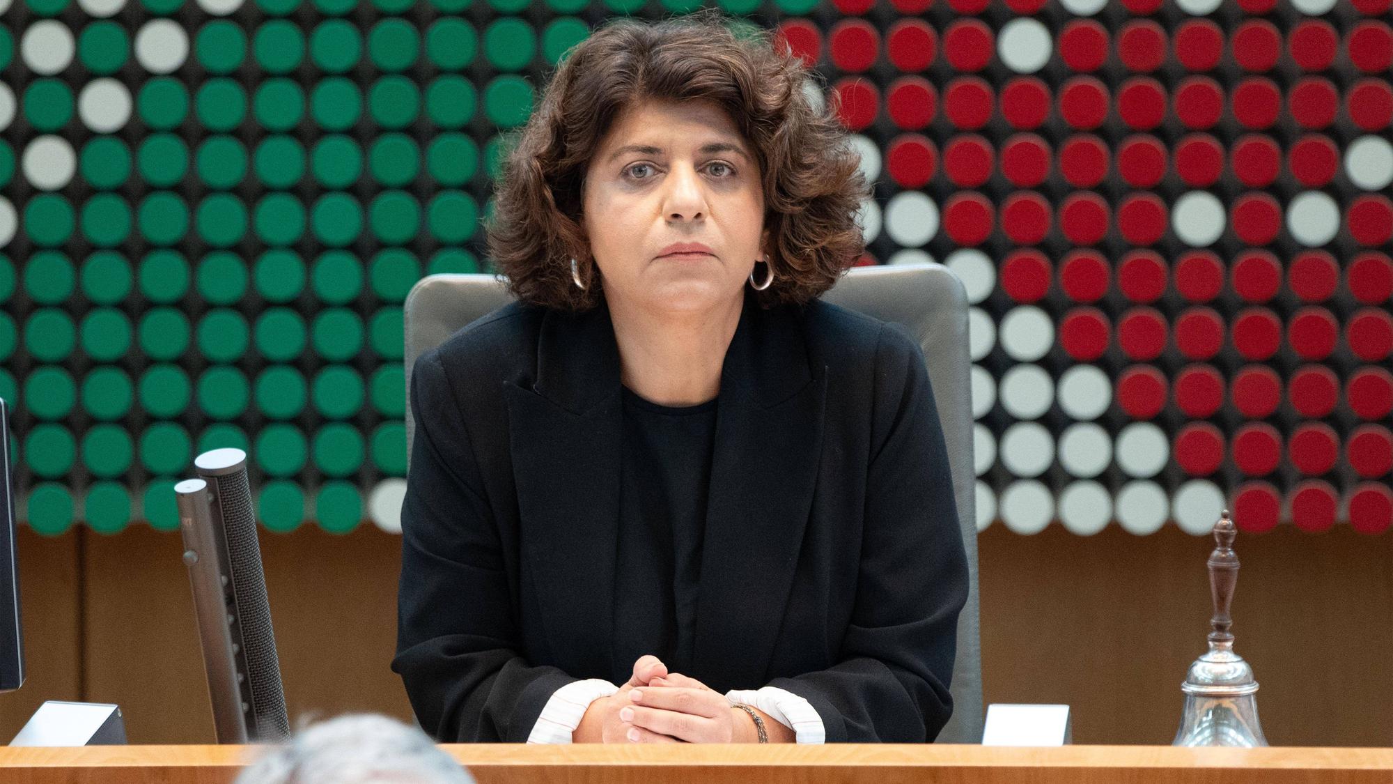 Die Kölner Landtagsabgeordnete Berivan Aymaz (Grüne)