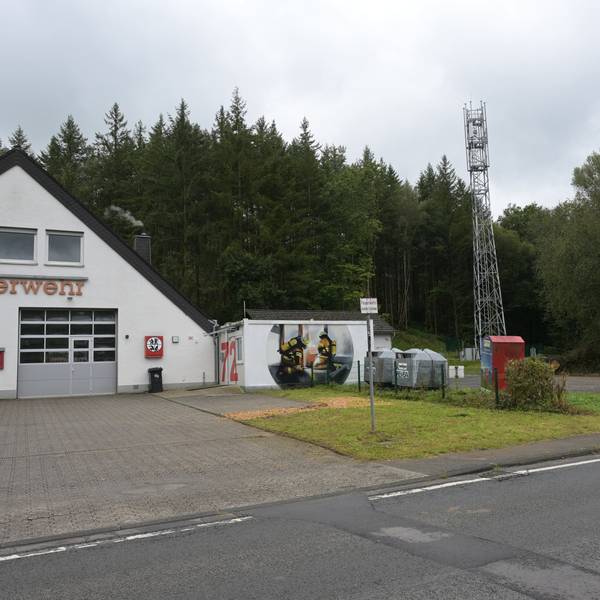 Parkplatz am Feuerwehrhaus in Odenthal-Höffe