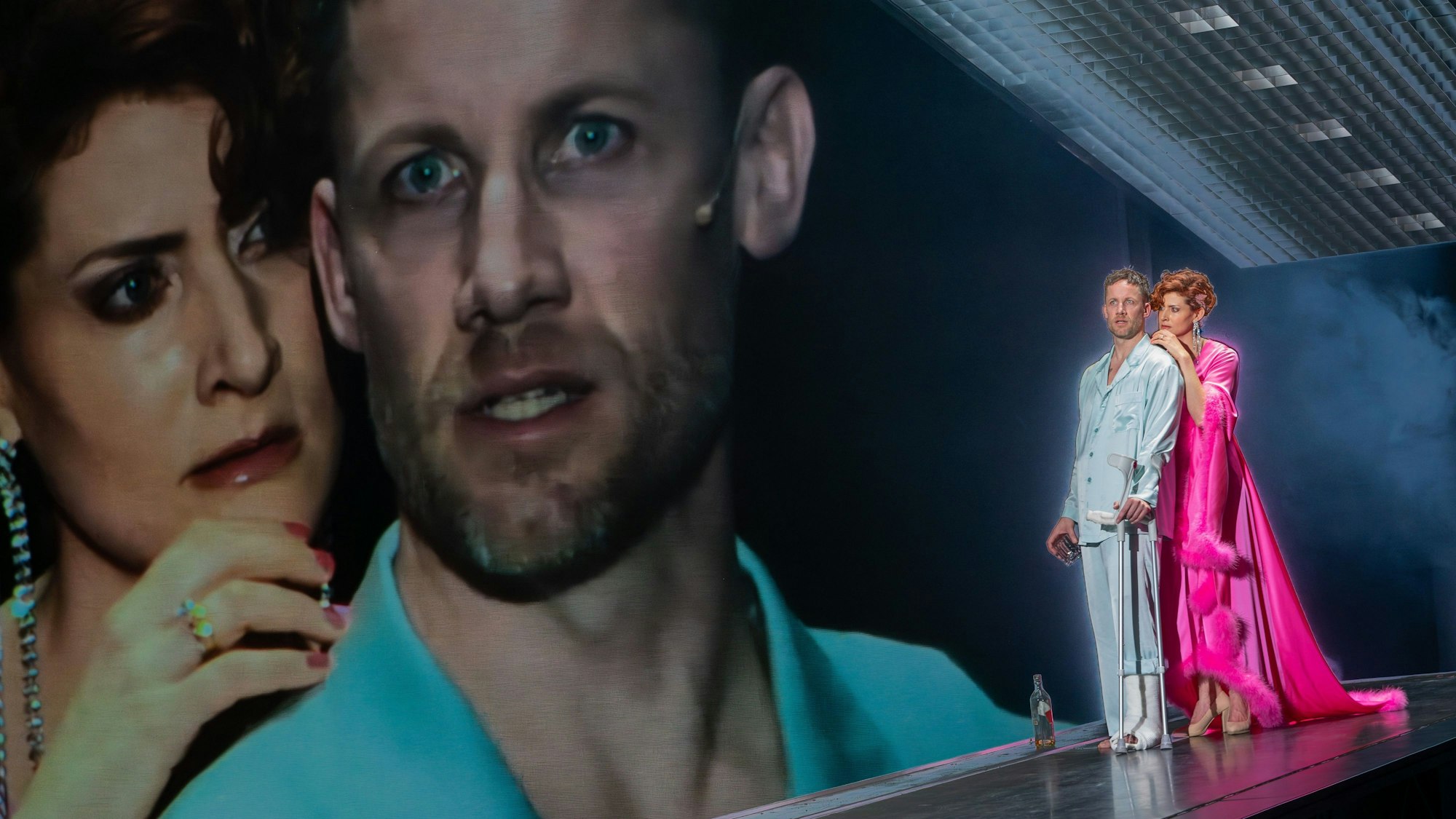 Szene aus „Die Katze auf 
dem heißen 
Blechdach“
von Tennessee Williams