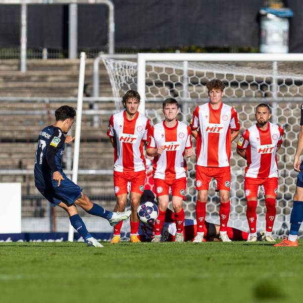 RECORD DATE NOT STATED Regionalliga West Fortuna Köln - SC Paderborn U21, U 21 26.10.2024 Mika Joel Baur SC Paderborn U21, 17 erzielt das Tor zum 1:2. Regionalliga West, Fortuna Köln - SC Paderborn U21, 13. Spieltag, am 26.10.2024, Südstadion, Köln *** Regionalliga West Fortuna Köln SC Paderborn U21, 26 10 2024 Mika Joel Baur SC Paderborn U21, 17 scores the goal for 1 2 Regionalliga West, Fortuna Köln SC Paderborn U21, Matchday 13, on 26 10 2024, Südstadion, Cologne Copyright: xBEAUTIFULxSPORTS/Meuselx