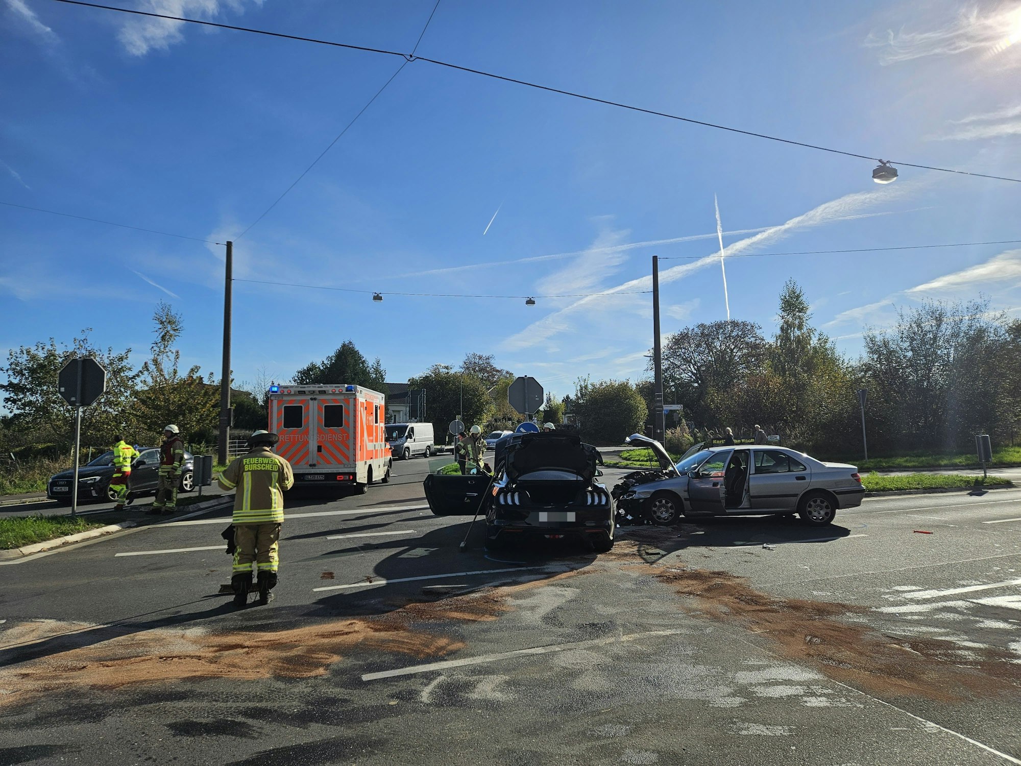 Unfall in Burscheid am 26.10.2024