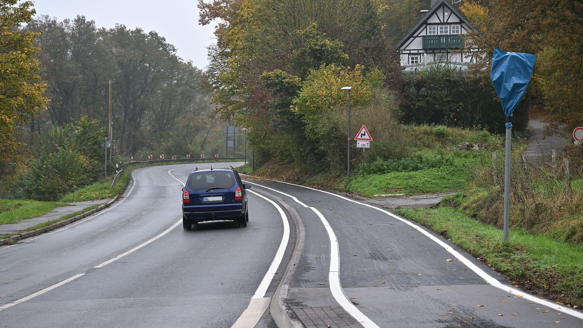 Die Bergisch-Gladbacher-Straße ist wieder freigegeben,