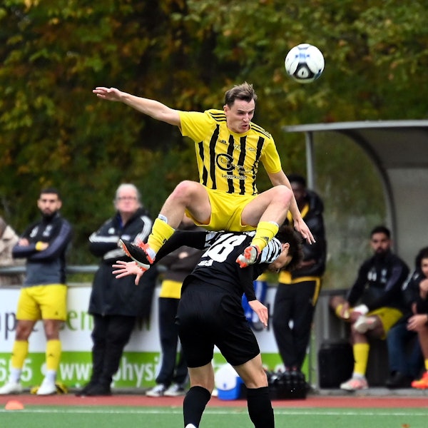 27.10.2024, Fussball-SV Schlebusch-Fortuna Bonn
Noah Gonschior (Schlebusch)
Foto: Uli Herhaus