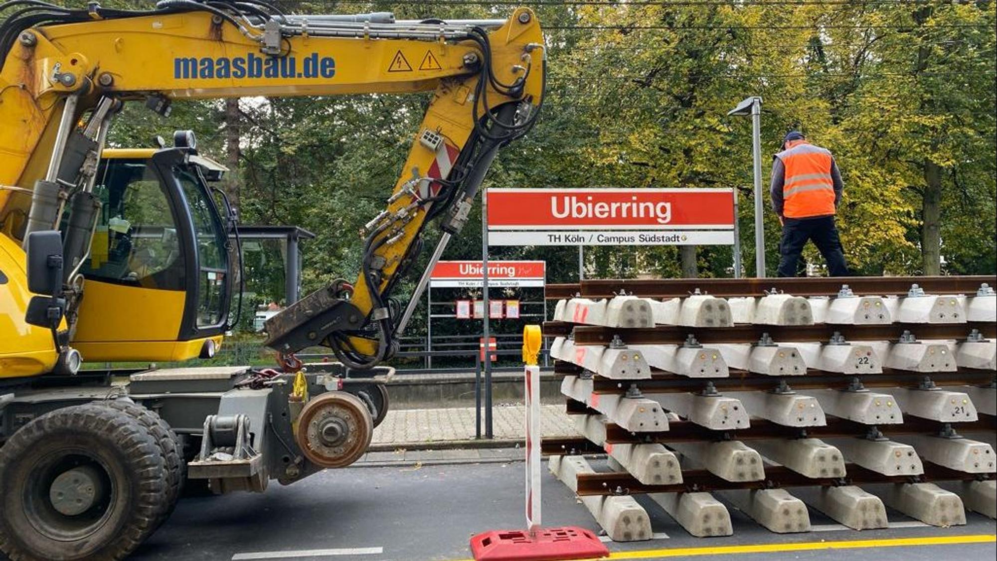 Bauarbeiten der KVB am Ubierring pünktlich beendet