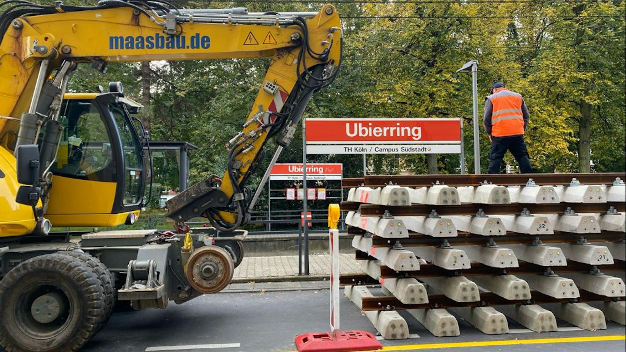 Bauarbeiten der KVB am Ubierring pünktlich beendet