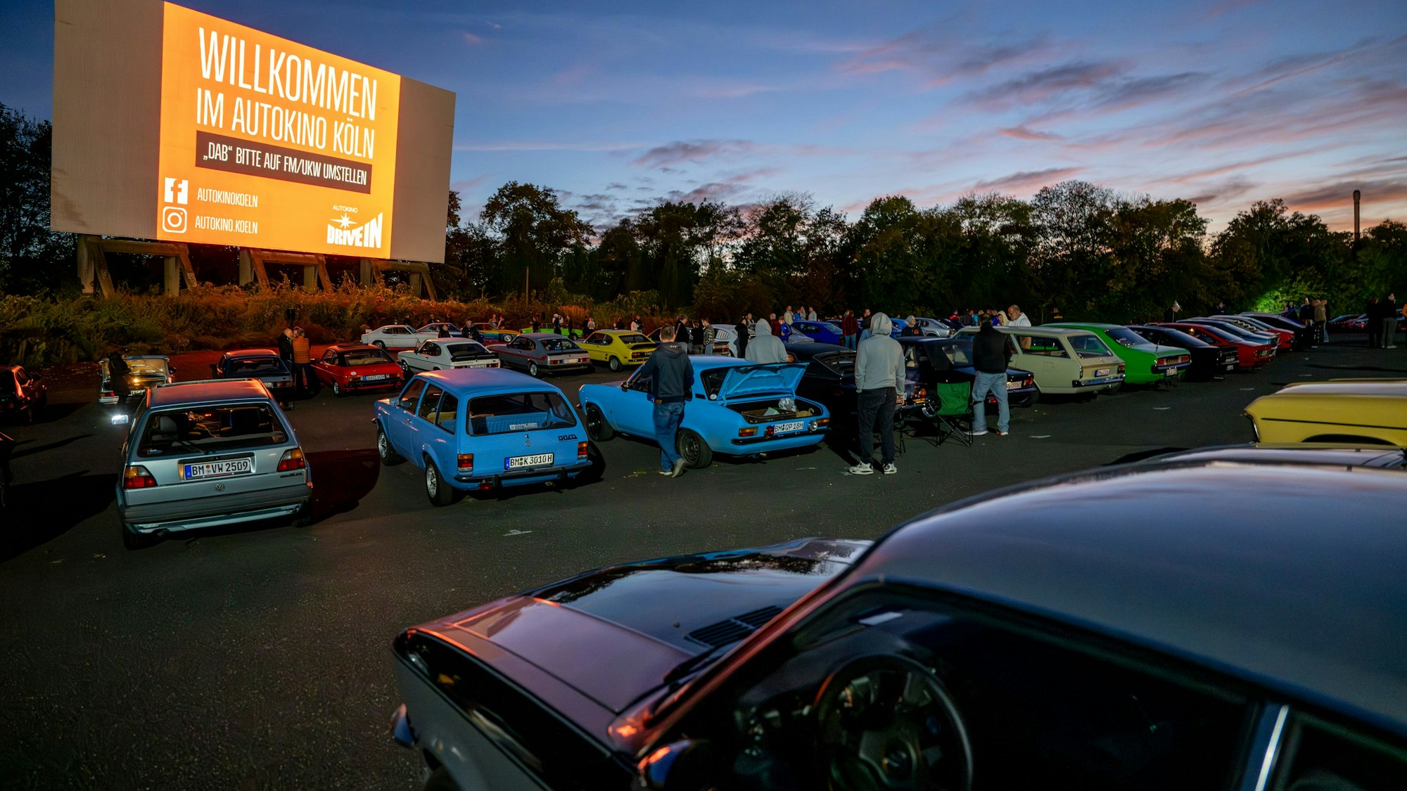 Das Autokino in Porz wurde im Sommer 1967 eröffnet. Es gilt als erstes seiner Art in NRW.