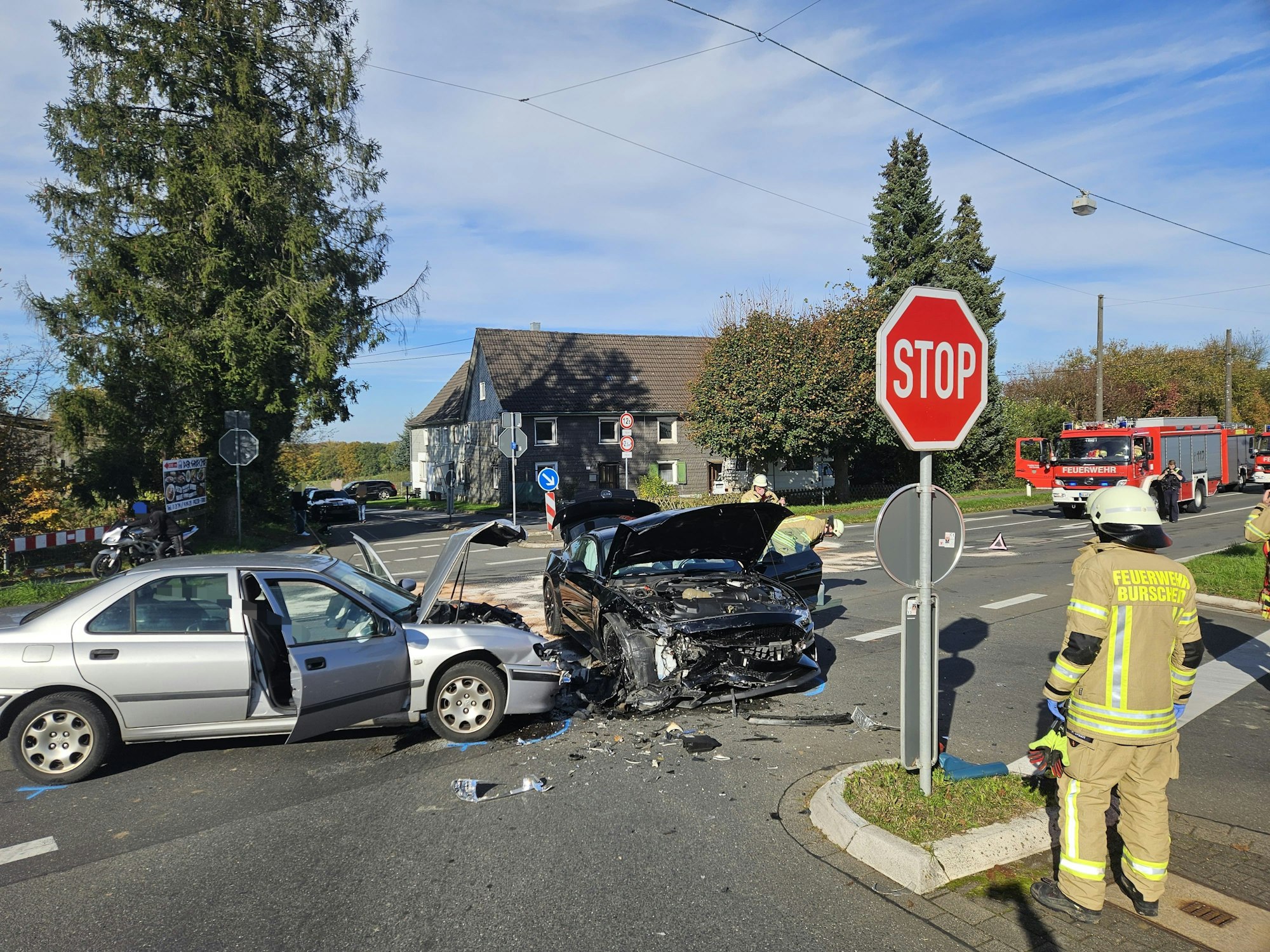 Unfall in Burscheid 26.10.2024